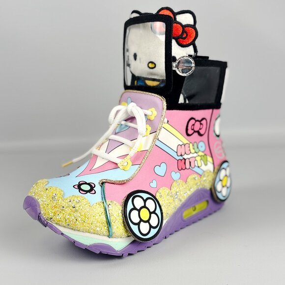 Hello Kitty Colorful Sneakers A World Of Happiness Size 38 - Picture 2 of 5